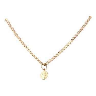 Imagem de Pulseira Grumezinha 16 Cm Pingente São Bento Ouro 18k 750 - JOIE JOIAS