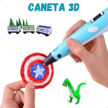 Imagem de Caneta 3d Profissional + Filamento para Impressão USB - LIPPIN