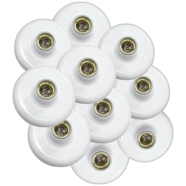 Imagem de Kit 10 Plafonier Plafon Em Soquete De Porcelana 100W