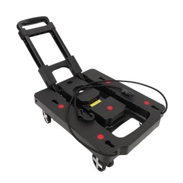 Imagem de ZJchao Caminhão de Mão Dobrável Carrinho de Bagagem de Carrinho de Carrinho de Serviço Pesado Com Rodas Giratórias de 360 Graus para Viagens para Compras Em Movimento Em Casa