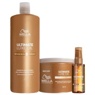 Imagem de Kit Wella Professionals Ultimate Luxe Oil Trio (3 Produtos)