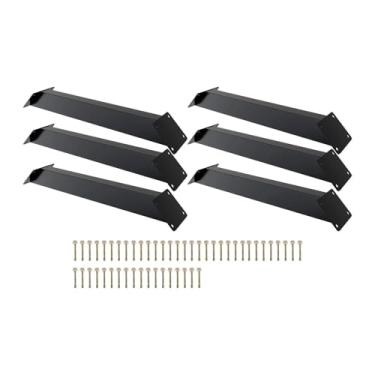 Imagem de Wswqop Estruturas de suporte de ângulo de 45 graus Suporte de pérgola Suporte Conector de serviço pesado premium para carports Poste de madeira, Style B