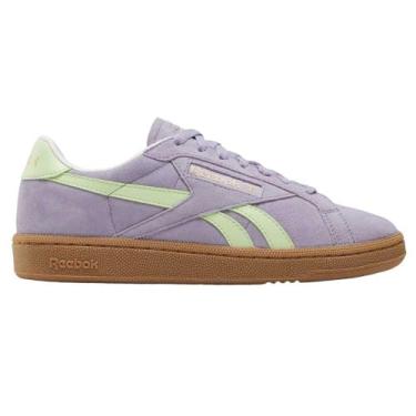 Imagem de Reebok Tênis feminino Club C Grounds UK, Duskpurple Astrolime Gum, 34