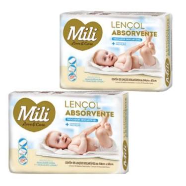 Imagem de Trocador Descartável Mili 2 Pacotes Com 5 Unidades