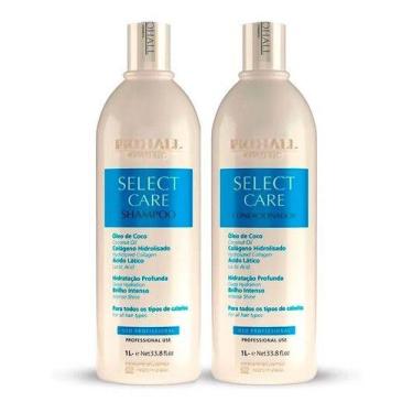Imagem de Kit Select Care Shampoo + Condicionador 1 Litro Prohall - Prohall Cosm