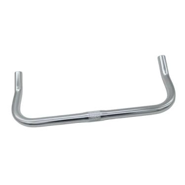 Imagem de Zxpjkyu Guidão de Bicicleta de Estrada com Megafone, Substituição para Uso Externo, para Bicicletas Urbanas, Prata Brilhante