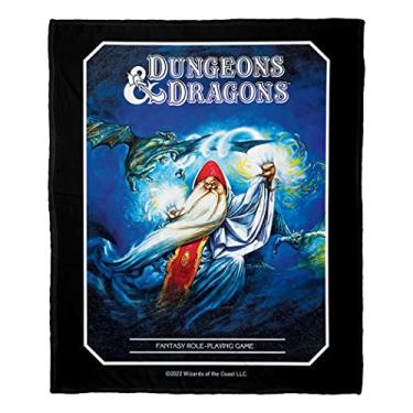 Imagem de Northwest Cobertor de toque de seda Dungeons & Dragons, 127 cm x 152 cm, Wizards and Dragons
