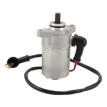 Imagem de WOOSTAR Substituição do motor de arranque elétrico de 9 dentes para DS70 DS90 X Mini ATV 4 rodas Quad OEM V31200-DGF-020 V31200-DGF-020LL