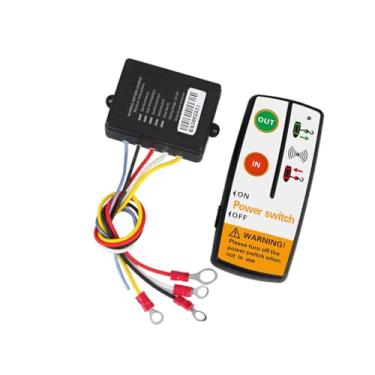 Imagem de Guincho controlador guincho de controle remoto elétrico guincho remoto à mão durável acessório do veículo handset interruptor controlador para suv,