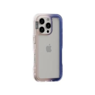 Imagem de PLES Capa para iPhone 16 Pro, ARCHE Twoface, não amarela, antiimpressões digitais, à prova de choque, antiarranhões (rosa transcendente, crepúsculo futuro, iPhone16 pro)