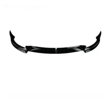 Imagem de Compatível com Tesla Model 3 2016 a 2023, para-choque dianteiro, spoiler dianteiro, kit de acessórios para spoiler de carroceria de sedan(Glossy Black)