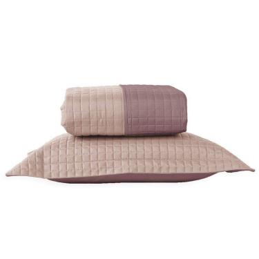 Imagem de Kit Cobreleito Solteiro Dupla-face Lavive Plaza Rose/Lavanda