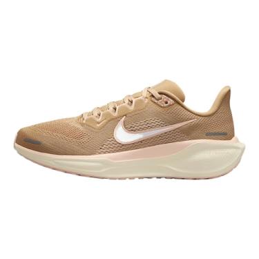 Imagem de Nike Pegasus 41 Tênis de corrida feminino (IB8143-248, linho/madeira de madeira clara, castanho/coral lavado/branco), Linho/Madeira de Orewood Claro/Coral Lavado/Branco, 36
