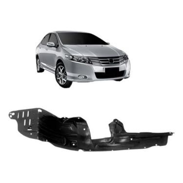 Imagem de Parabarro dianteiro esquerdo compatível com Honda City 2009 2010 2011 2012 2013 2014