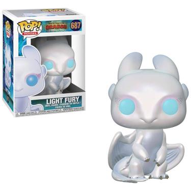 Imagem de Boneco Colecionável Funko Pop Filme Como Treinar o seu Dragão 3 Luz da Fúria Presente Oficial para Fãs de Desenhos Animados Adultos