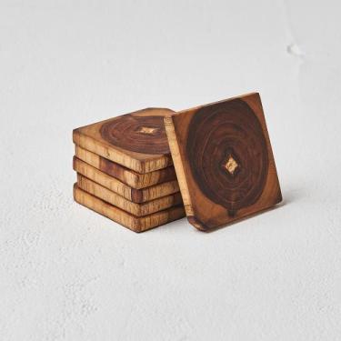 Imagem de Descanso de copo em teca - CASA 67