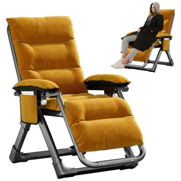 Imagem de Cadeira Reclinável Ajustável Gravidade Zero com Almofada Removível, Plerile, Verde