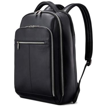 Imagem de Mochila Clássica de Couro para Laptop, SAMSONITE 126037 1041, Preto