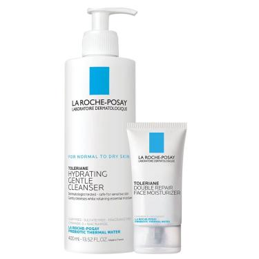 Imagem de Conjunto de cuidados com a pele La Roche-Posay Toleraine Double Repair 40ml/400ml