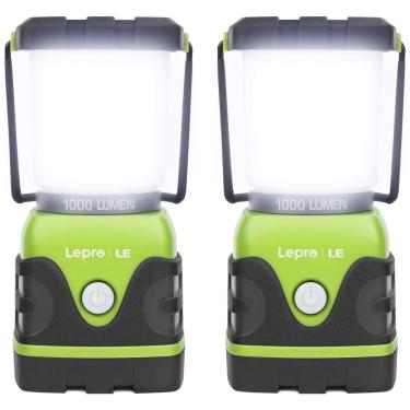 Imagem de Lanterna LED 1000 Lumens 2 Unidades 4 Modos de Luz Impermeável Luz 360 À Prova Dágua 4 Modos de Luz, LIGHTING EVER 3300002 2, Verde Escuro