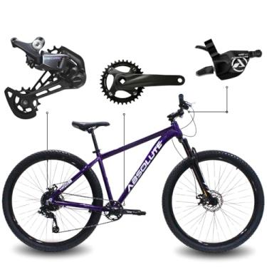 Imagem de Bicicleta Aro 29 Absolute Nero 5 Deore Shimano 12V Freio Hidráulico Quadro Alumínio MTB (Roxo, 19)