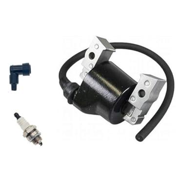 Imagem de Bobina de ignição ParSRUN #21121-2008 (ID#ZH7125) com plugue de ignição F7TC e bota para Kawasaki FB460V FC400V para John Deere AM1065 ZF126B-HHS