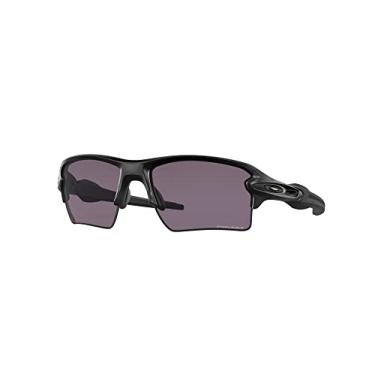 Imagem de Oakley Pacote de óculos de sol OO9188: OO 9188 FLAK 2.0 XL 918879 Kit de acessórios de coleira preta fosca e preta grande, Preto fosco, 59/12/133