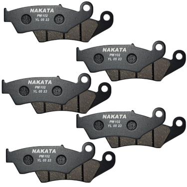 Imagem de 05 Pastilha Nakata Freio Dianteira Honda XRE 190 2016 a 2024