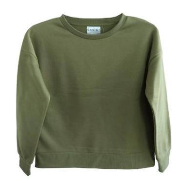 Imagem de CASACO MOLETOM VERDE P - BASIC+