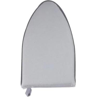 Imagem de ASEANAO Placa de máquina de passar roupa pendurada, máquina de passar a ferro, luvas antivapor, luvas de motor a vapor para roupas resistentes ao calor (cinza)