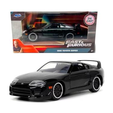 Imagem de Miniatura Carro 95 Toyota Supra Velozes E Furiosos 1:32 Jada