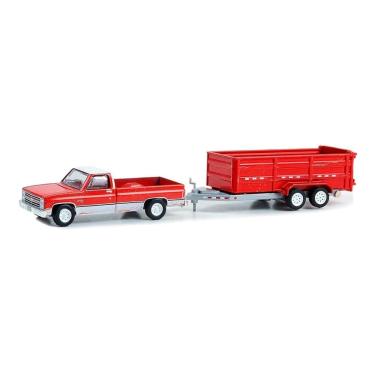 Imagem de Miniatura 1983 Chevrolet K20 + Reboque 1:64 Greenlight