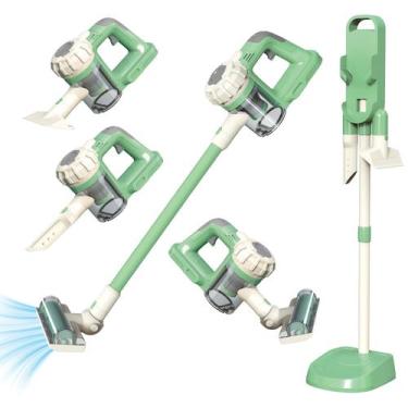 Imagem de Brinquedo aspirador de pó infantil BAYMI 3 em 1 com sucção real