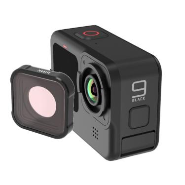 Imagem de Filtro Lente para Mergulho Rosa para GoPro 9, 10, 11 e 12 Black