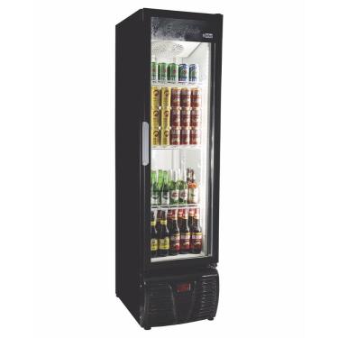 Imagem de Cervejeira Vertical Frilux 300 Litros Preto Porta de Vidro Aquecido 220V RF-015