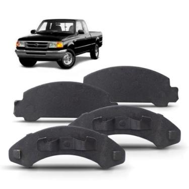 Imagem de Jogo Pastilha de Freio Dianteira Explorer Ranger 1244 - METALSYSTEM