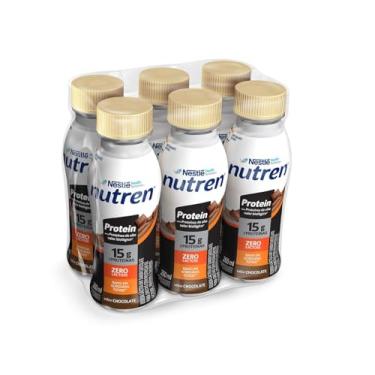 Imagem de Bebida Láctea Nutren Protein 15g de proteínas Chocolate 260ml - 6 unidades