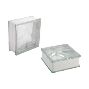 Imagem de Tijolo Bloco Vidro Casa Transparente Casa 19x19x8cm Multilit