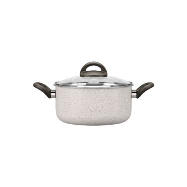 Imagem de Caçarola Brinox Suprema Ceramic Life 2,65L 20cm Vanilla 