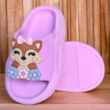 Imagem de Chinelo Nuvem Infantil Menina Confortável Leve e Colorido - Bb Pé, Lil