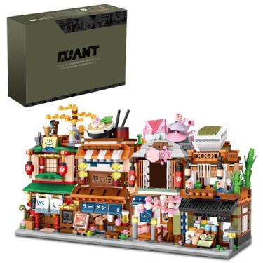 Imagem de DUANT 39054 Mini Blocks 4 in 1 Japanese Street View House Building Block Kit,1608 Pieces MOC Construction Creative Japan Architecture Model Set, Awesome Building Gift for Adult