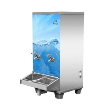 Imagem de BEBEDOURO INDUSTRIAL BANCADA ADESIVADO INOX 25 LITROS FRISBEL 127V