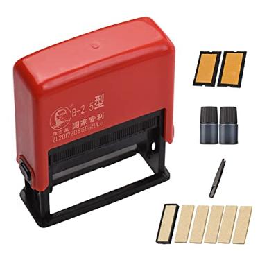 Imagem de HUIOP Date Stamper,Portable Handheld Coding Machine Manual Date Stamp Printer Ink Date Printing for Food Plastic Bag Bottle Metal Cans Paper Production Expiry Date Print