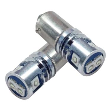 Imagem de DUSCOKE Lâmpada LED super brilhante para carro 12V 24V, 3030 5-SMD 53 57 BA9 BA9S T4W 1891 1895 1889 64111 Lâmpadas de substituição interior automotiva para caixa de luvas de mapa cúpula painel de