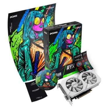 Imagem de Placa De Video PCyes Geforce RTX 3050 White 6gb Gddr6 96bits PvRTX30506wtpe