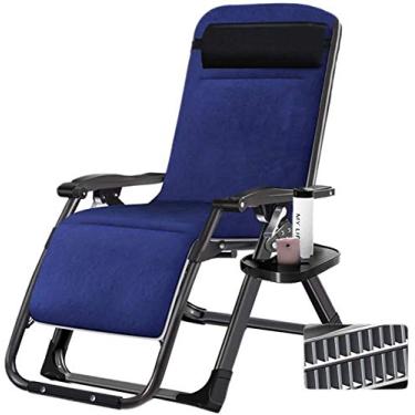Imagem de Espreguiçadeira de jardim, espreguiçadeira resistente, cadeira reclinável de jardim Ourdoor, cadeira de gravidade zero, capacidade de carga de 200 kg