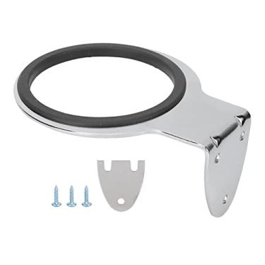 Imagem de Ymiko Suporte para Secador de Cabelo, Montagem na Parede, Aço Inoxidável, Organizador de Rack para Secador de Cabelo, para Banheiro, Salão de Hotel, Escritório, Moderno, Durável,