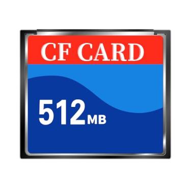 Imagem de Cartão original CF 512MB tipo I para câmera controle numérico máquina-ferramenta cartão de armazenamento