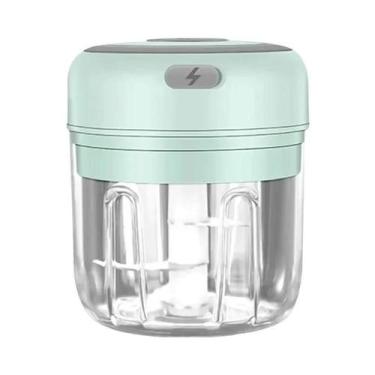 Imagem de Mini Processador De Alho Elétrico Portátil Com Carregamento USB, Poten