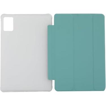 Imagem de Yuxyiony Capa para DOOGEE T30 Pro 28 cm Capa protetora de silicone macio fosco flip para tablets.
